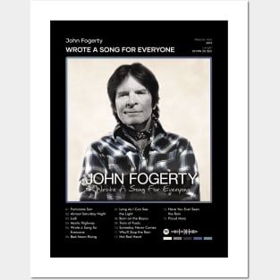 John Fogerty - Wrote A Song For Everyone Tracklist Album Posters and Art